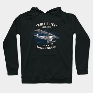 Nieuport Late WWI Fighter aircraft Hoodie